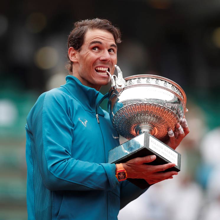 Rafa Nadal hace historia en Roland Garros arropado por su novia y su familia