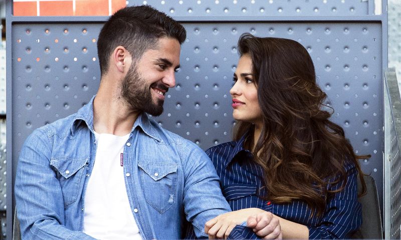 Sara Sálamo, Isco Alarcón y sus románticos mensajes a miles de kilómetros de distancia