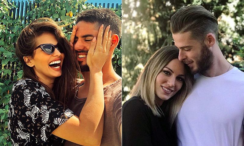 Las WAGs animan a España en el partido contra Marruecos