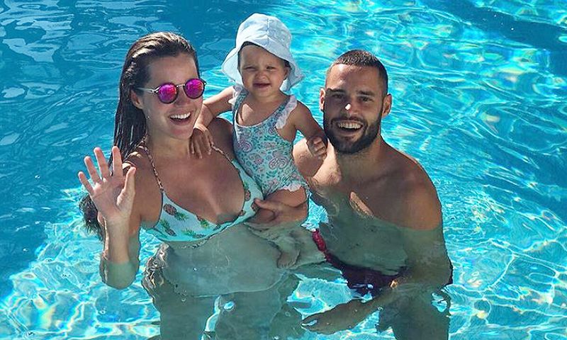 ¡Para comérsela! Las fotos más simpáticas de la hija de Malena Costa y Mario Suárez en su cumpleaños