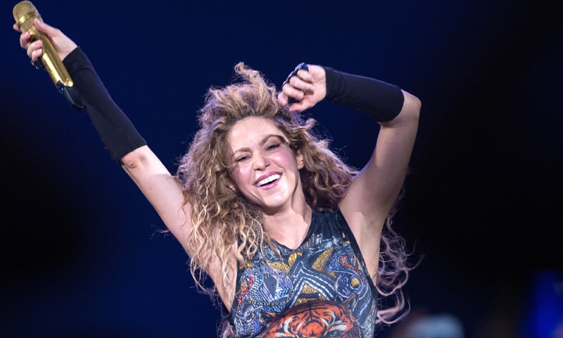 Shakira, la mayor hincha de la selección colombiana