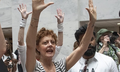 Susan Sarandon, arrestada en una manifestación