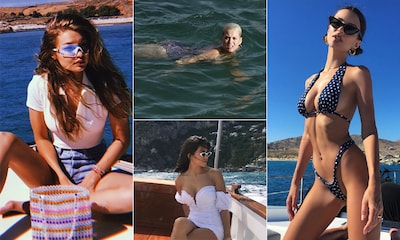 Katy Perry, Gigi Hadid, Emily Ratajkowski, Kourtney Kardashian… se van de vacaciones