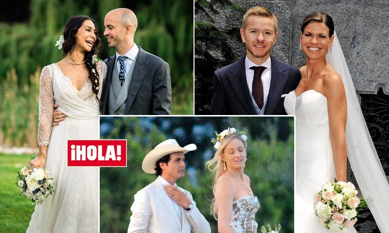 En ¡HOLA!, las bodas del verano: la famosa DJ Katy Sainz, el actor Julián González y el millonario Kimbal Musk