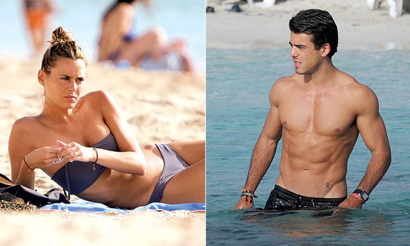 Claudia Osborne presume de novio, Daniel Arigita, en sus primeras vacaciones juntos