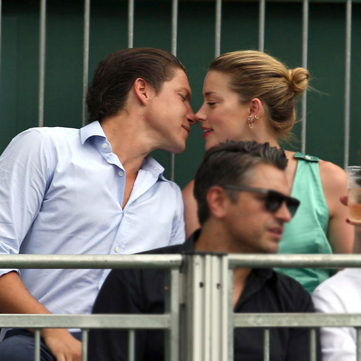 Amber Heard y Vito Schnabel confirman su relación en Wimbledon