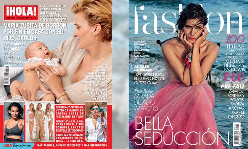 Consigue el Pack Verano: ¡HOLA! + Fashion por solo 2,95 euros
