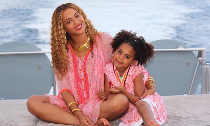Beyoncé con su hija Blue Ivy