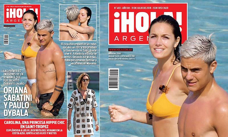 El noviazgo del que más se habla en Argentina: el futbolista Dybala y la hija de Catherine Fulop