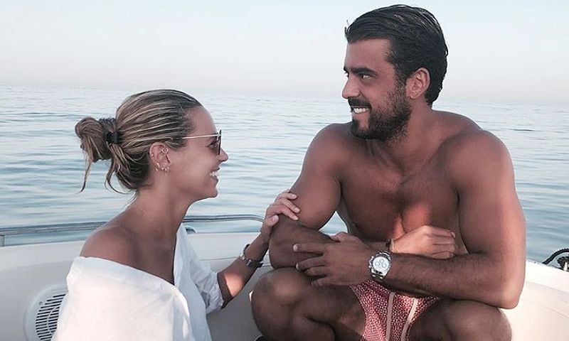 Claudia Ortiz y Daniel Arigita presumen de amor en las redes sociales