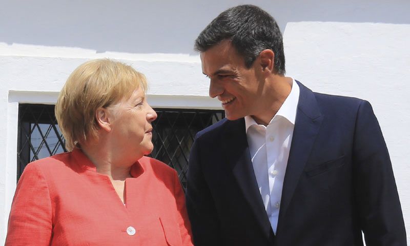 El maître que sirvió el almuerzo de Pedro Sánchez y Angela Merkel nos cuenta el menú y las anécdotas