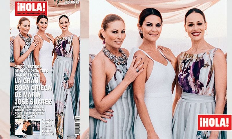mañana exclusiva en ¡hola!: la gran boda griega de maría josé suárez