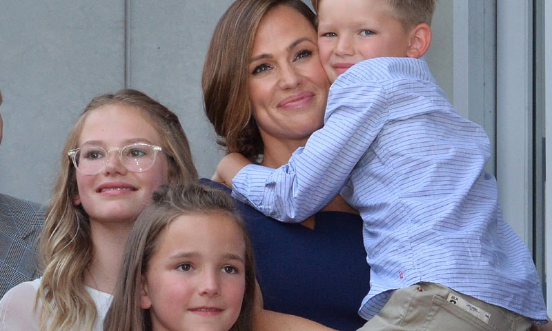 Jennifer Garner y sus hijos