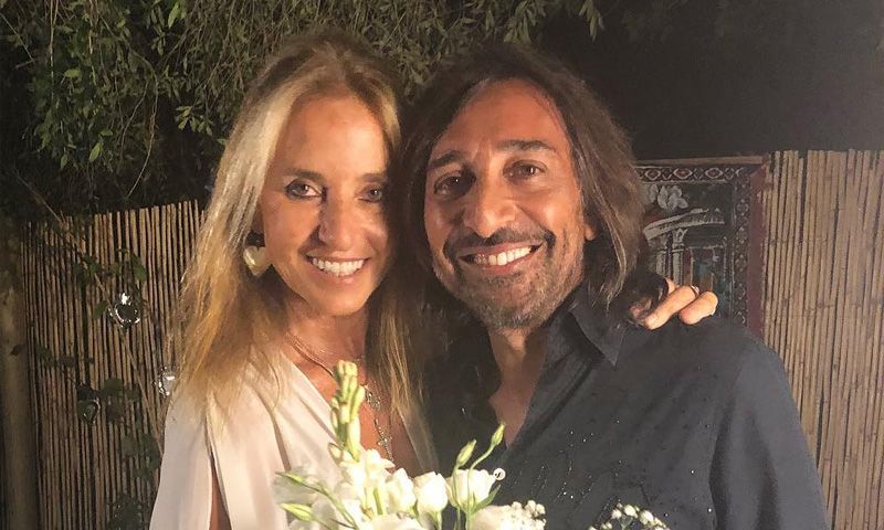 La improvisada fiesta de Antonio Carmona y Mariola Orellana por sus bodas de plata