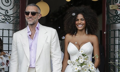 La boda del actor Vincent Cassel con una modelo treinta años más joven que él