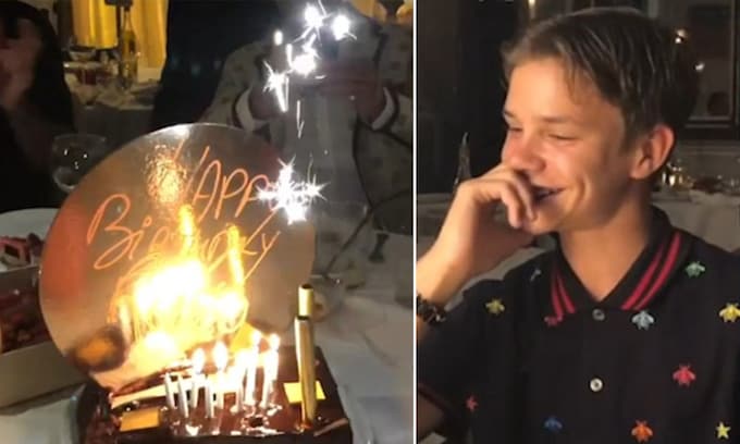 Los Beckham celebran el cumpleaños de su hijo Romeo con unos invitados muy especiales