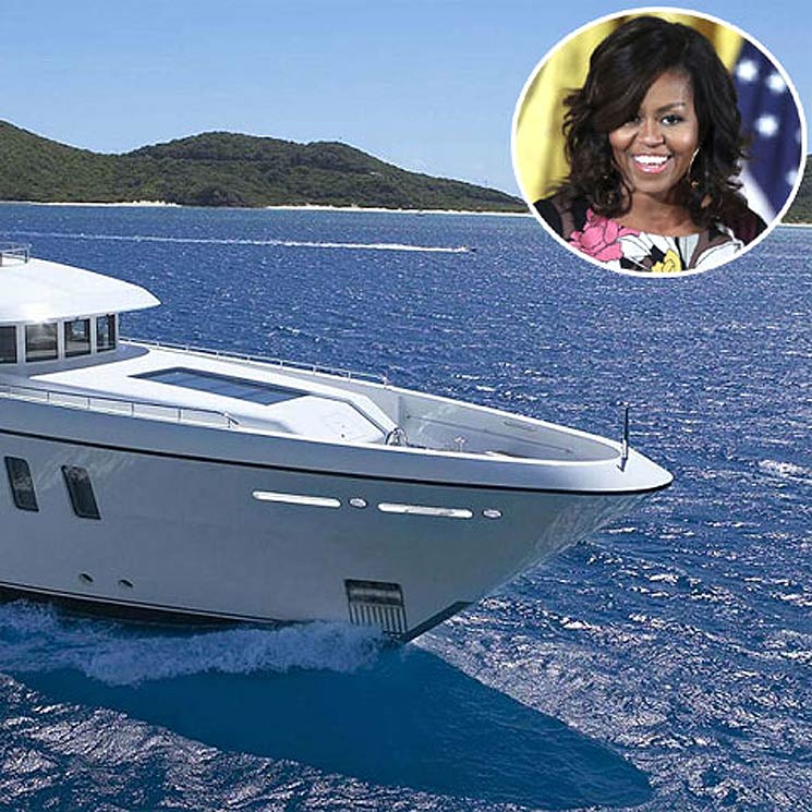 Entramos en el superyate en el que ha navegado Michelle Obama por Mallorca