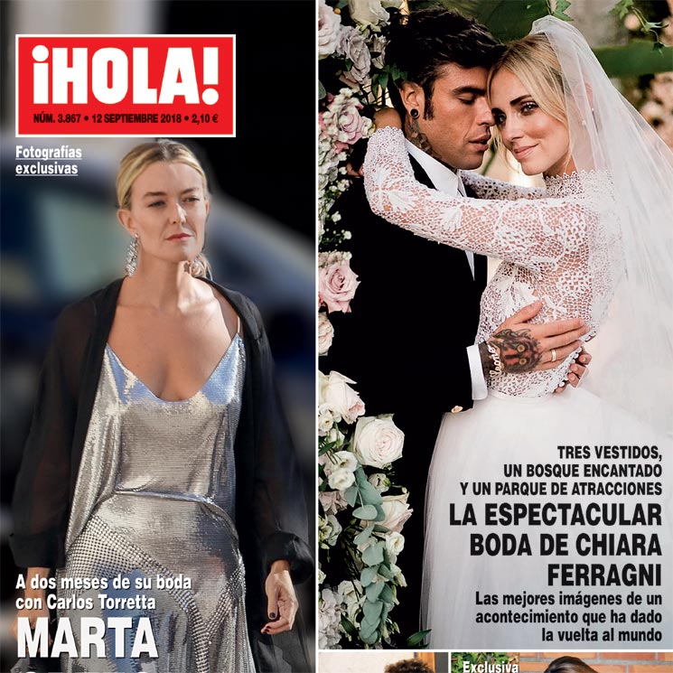 En ¡HOLA!: Marta Ortega, deslumbrante invitada de boda en Menorca
