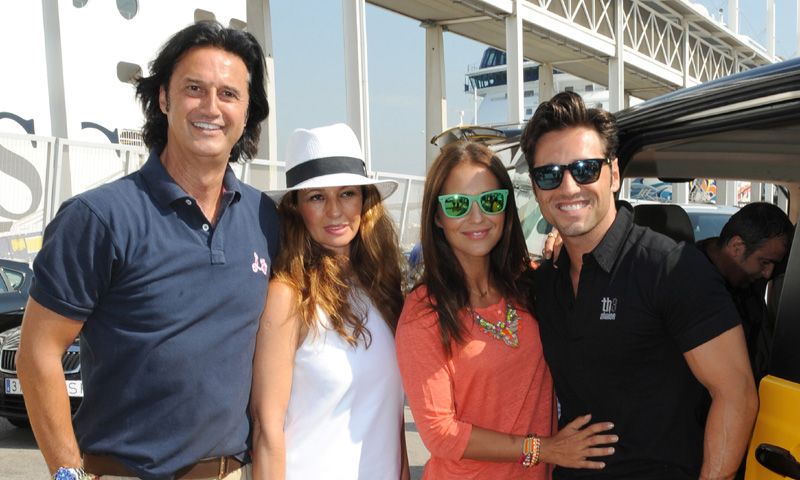 Poty Castillo explica cómo es su relación actual con David Bustamante y Paula Echevarría
