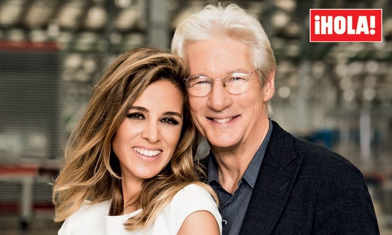 De esta bonita manera Richard y Alejandra Gere confirman que están esperando su primer hijo