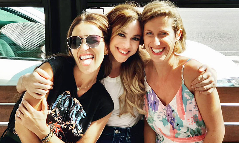 Paula Echevarría y el reencuentro con sus 'chicas Velvet' con anécdota incluida