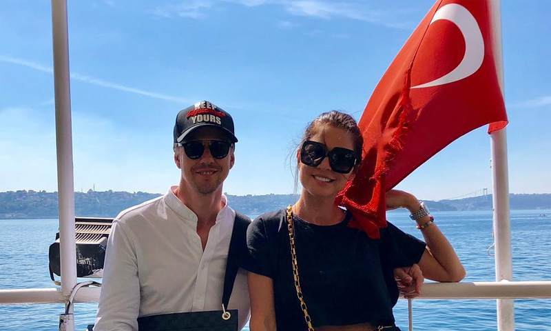 Guti y Romina Belluscio disfrutan en familia de sus primeros meses en Turquía