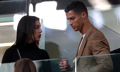 Cristiano Ronaldo, acompañado de Georgina Rodríguez y su familia, apoya a la Juventus desde la grada