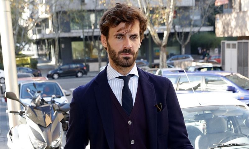 El chaqué que llevará Enrique Solís en la boda de su primo, el Duque de Huéscar, lleva el sello de Jaime de Marichalar