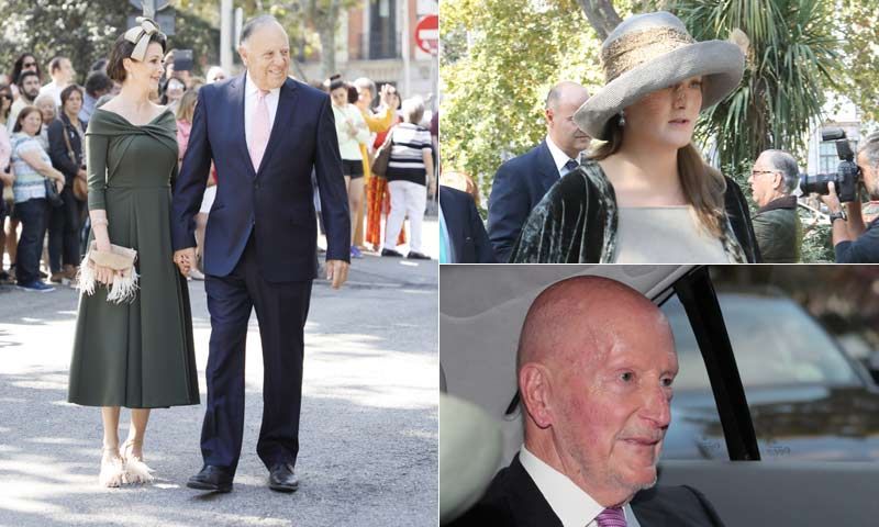 Reunión histórica de la nobleza en la boda del duque de Huéscar y Sofía Palazuelo