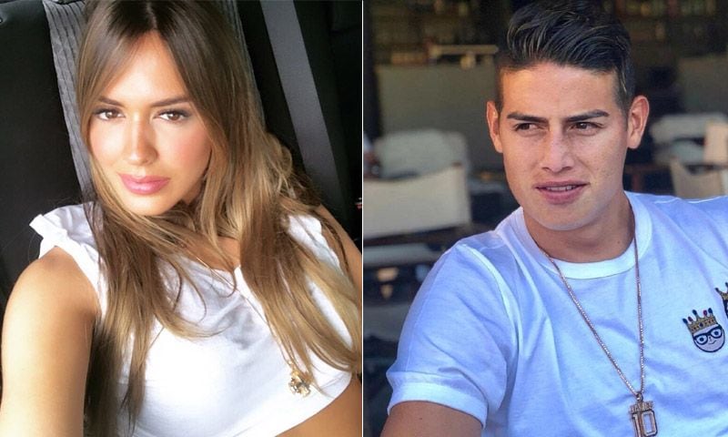 Shannon de Lima y James Rodríguez, una relación que marcha viento en popa