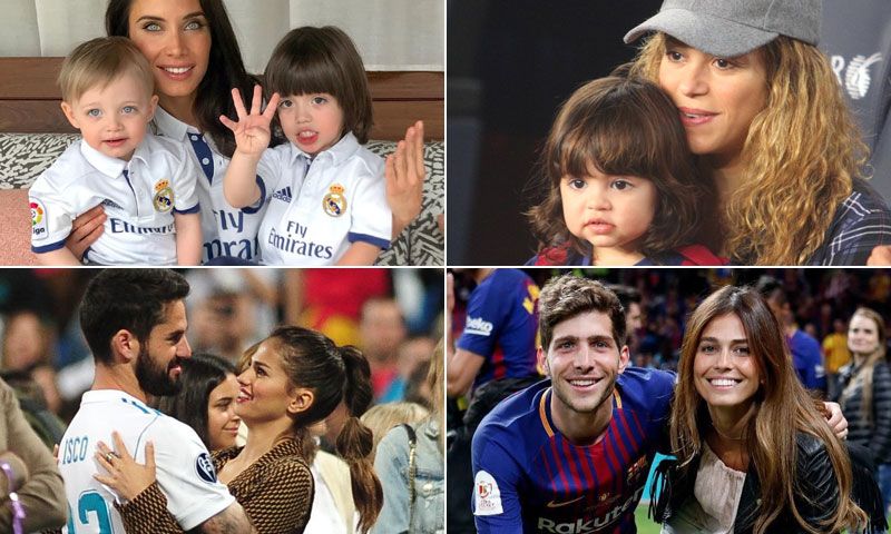 ¡Qué ruede el balón! Las otras protagonistas del clásico: las WAG's