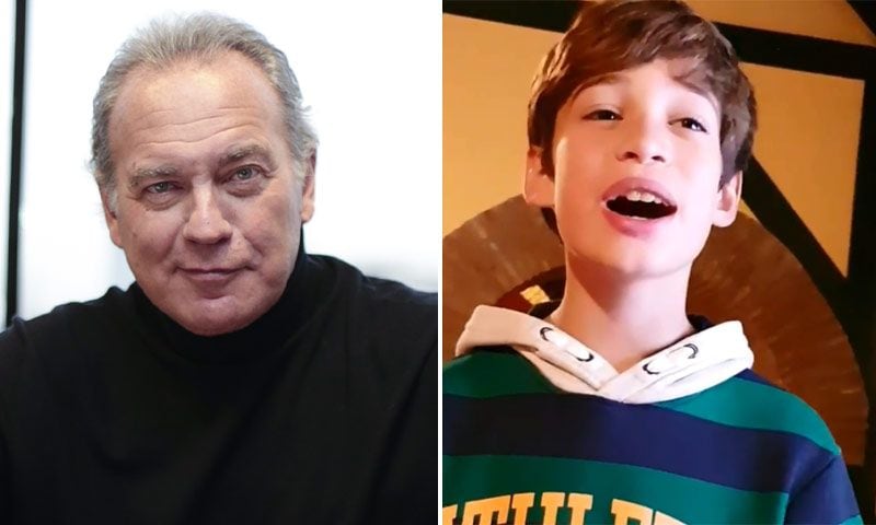 ¡Todo un 'showman'! Así canta el hijo pequeño de Bertín Osborne 'Teléfono', de Aitana