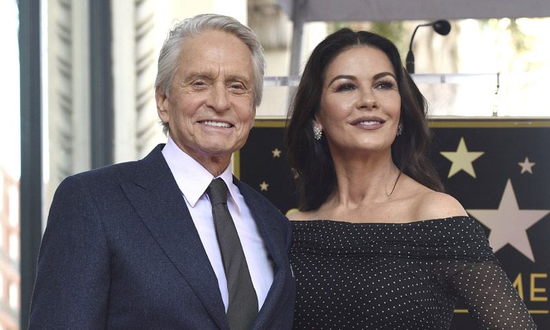 Michael Douglas, a Catherine Zeta-Jones: 'Eres el amor de mi vida'