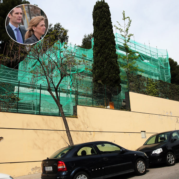 FOTOGALERÍA: El 'palacete' de Pedralbes sufre un auténtica remodelación con su nuevo propietario