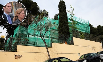 FOTOGALERÍA: El 'palacete' de Pedralbes sufre un auténtica remodelación con su nuevo propietario