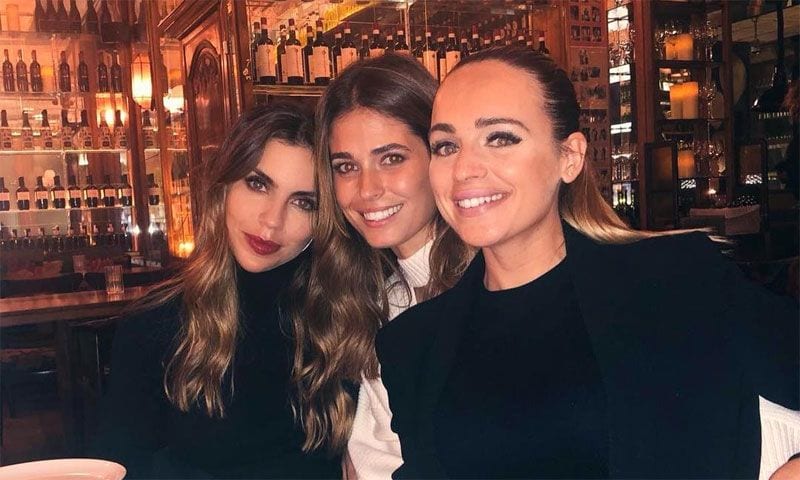 Melissa Jiménez y las WAG's del Barça, una cena con mucha deportividad