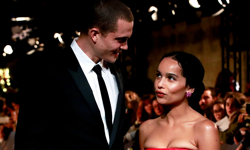 ¡Se casan! Zoë Kravitz hace oficial su compromiso con Karl Glusman