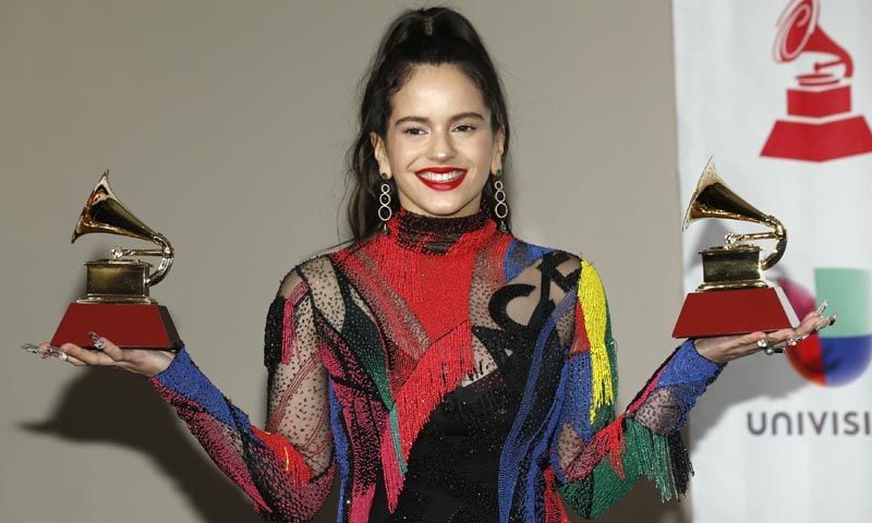 Rosalía se corona como la reina de los Grammy Latinos