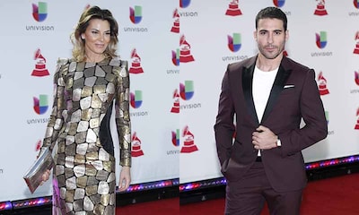 Desfile de españoles en la alfombra roja de los Grammy Latinos