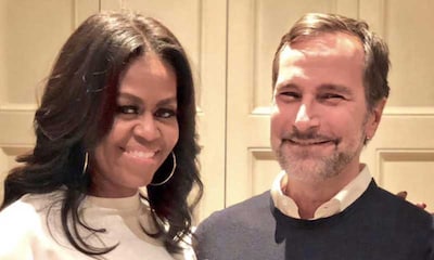Michelle Obama y James Costos, dos buenos amigos en plena promoción de sus últimos trabajos