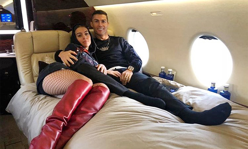 Cristiano Ronaldo y Georgina Rodríguez, un amor de altos vuelos