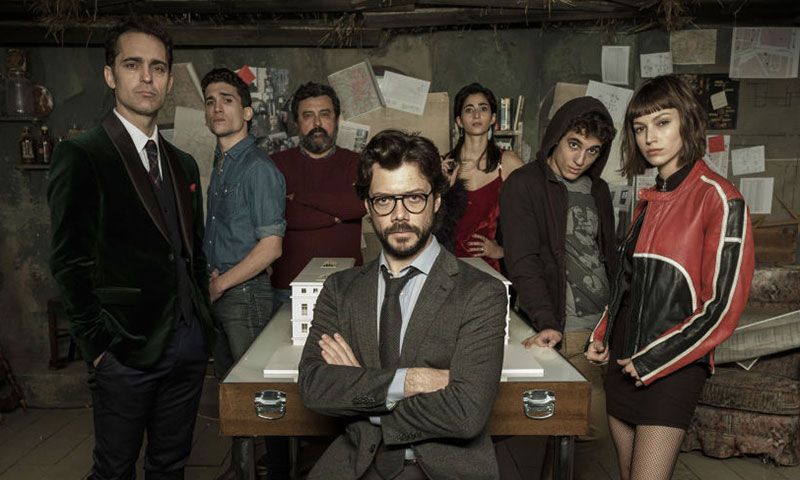 'La Casa de Papel' hace historia en los Premios Emmy
