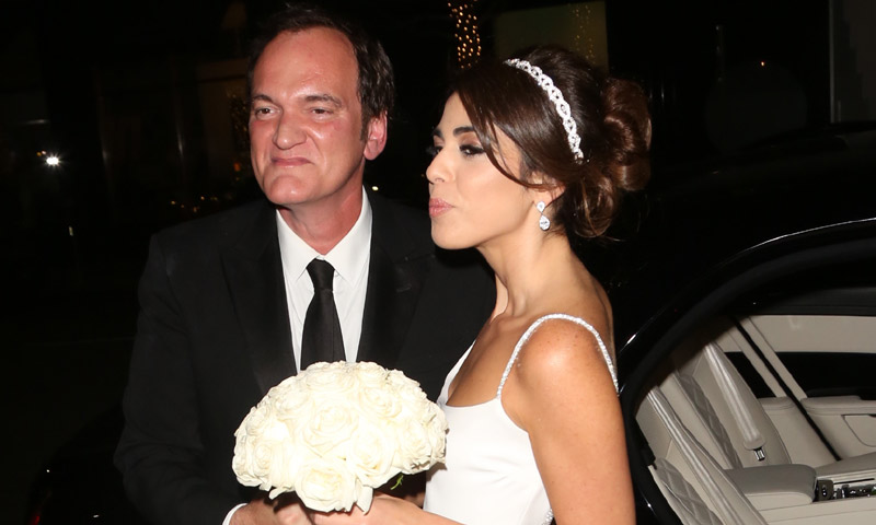 La boda sorpresa de Quentin Tarantino y Daniella Pick en los Ángeles