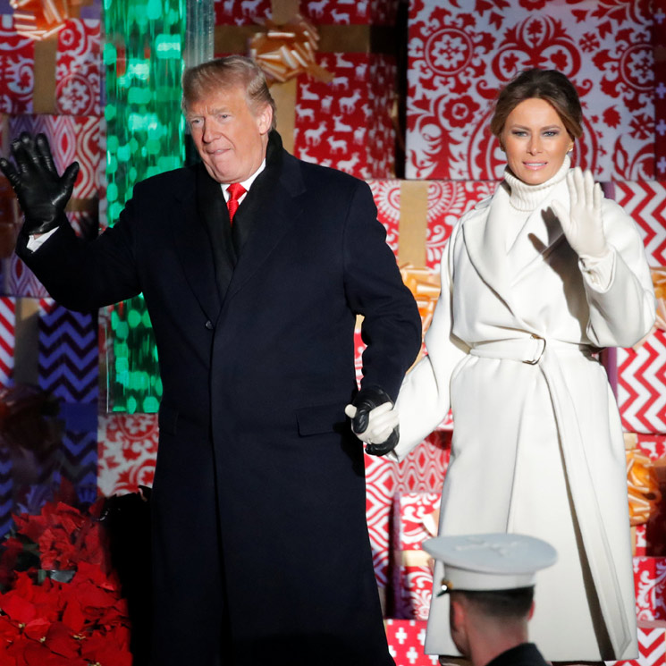 ¡Ya es Navidad en Washington! Los Trump inauguran el tradicional y esperado encendido de luces