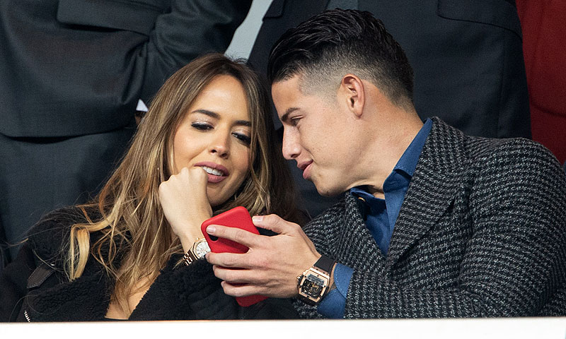 Las fotografías que confirman la relación de James Rodríguez con la modelo Shannon de Lima