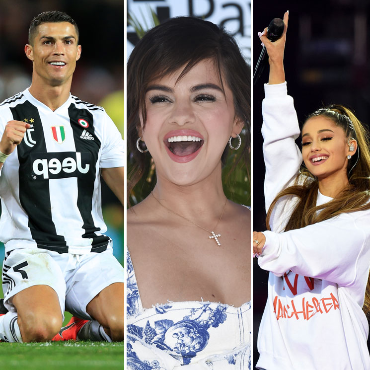 2018: El año en que Cristiano Ronaldo destronó a Selena Gómez en Instagram