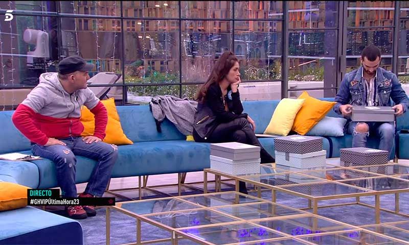 Los finalistas de 'GH VIP 6' se reconcilian en los previos a la final gracias al amigo invisible