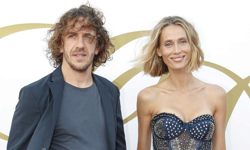 Vanesa Lorenzo y Carles Puyol