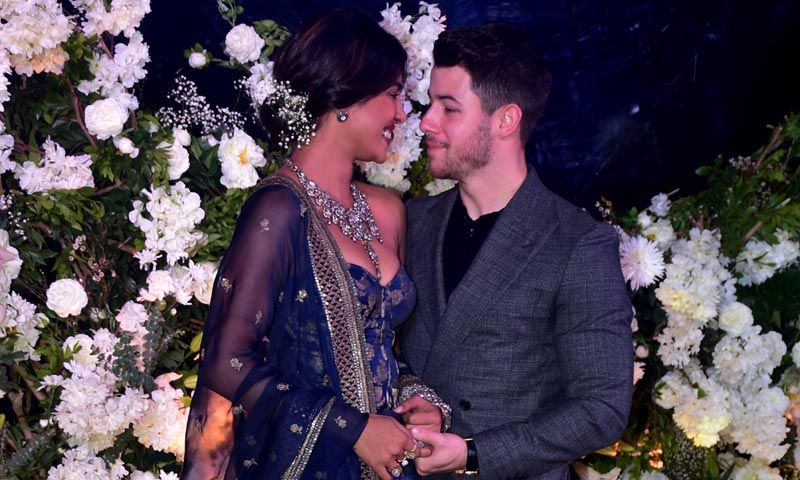 Nick Jonas y Priyanka Chopra siguen celebrando su boda, dos semanas después