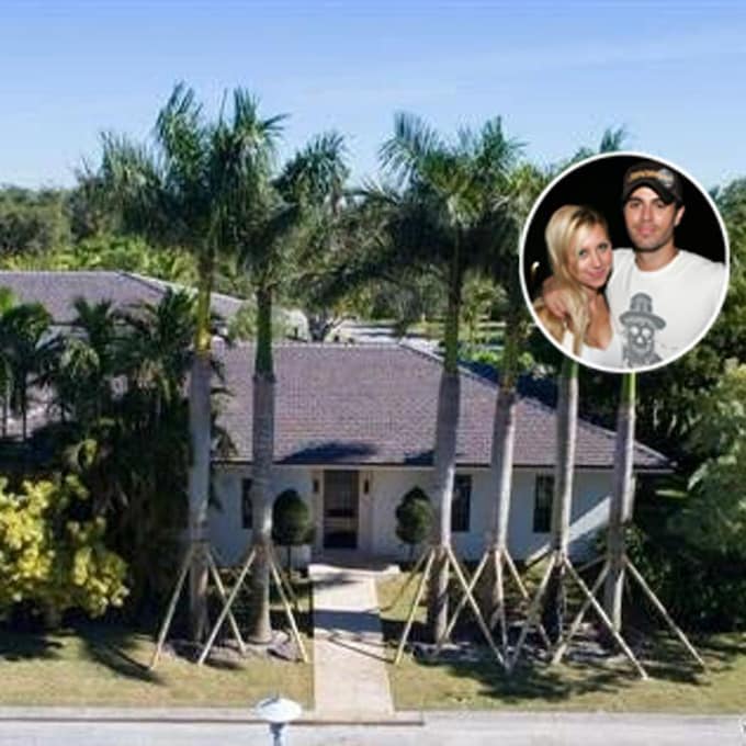 FOTOGALERÍA: Enrique Iglesias y Anna Kournikova ponen a la venta su casa de Miami, ¿quieres verla?